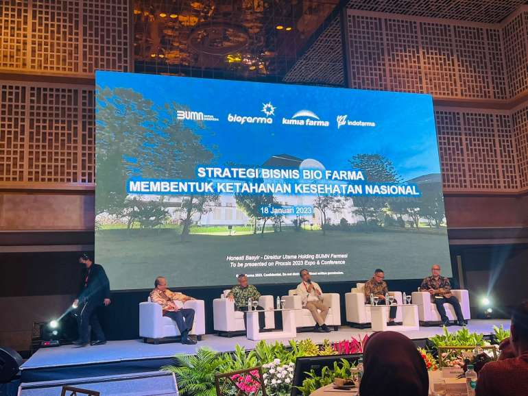 Bio Farma Komitmen Jaga Ketahanan Kesehatan Nasional
