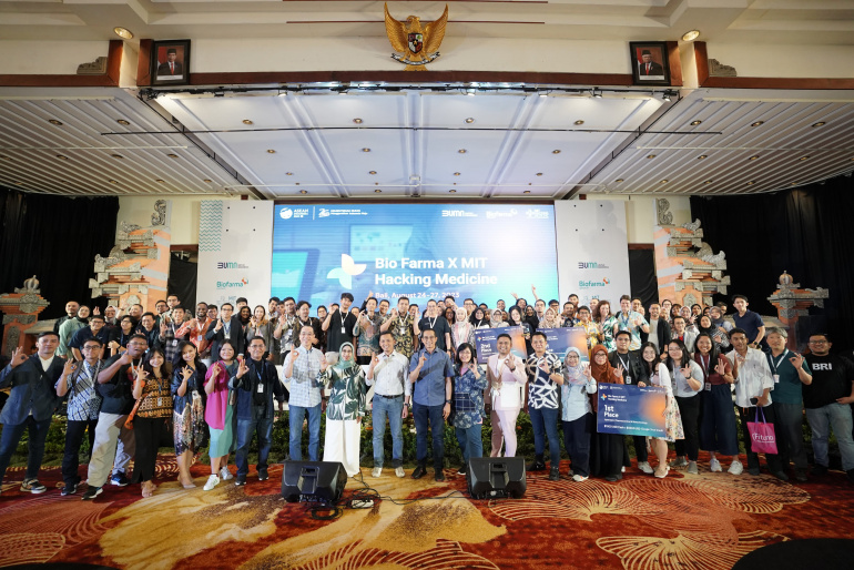 Rilis 076 a - Biofarma & MIT Hacking Medicine Hadirkan Solusi Layanan Kesehatan