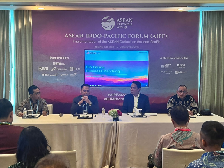 Hadirkan Solusi Digital dari Hulu ke Hilir, Biofarma Group Beberkan Inovasi Transformasi Digital di AIPF 2023