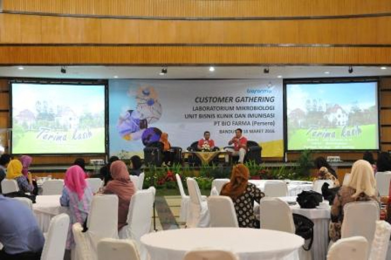 Bio Farma Selenggarakan Customer Gathering Laboratorium Mikrobiologi