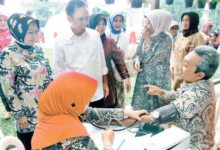 PERESMIAN TAMAN VAKSINASI