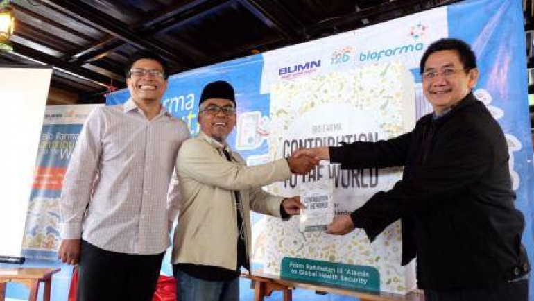 Bio Farma Luncurkan Buku Kontribusi dan Peran di Global