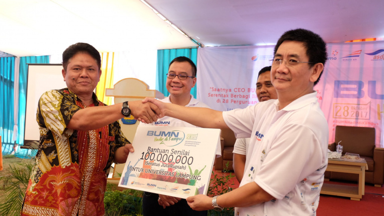 Bantuan Untuk Universitas Lampung