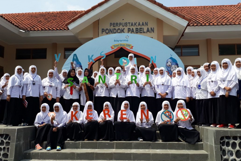 gelaran santri sehat 2018 di pondok pesantren pabelan magelang  180418152025 574
