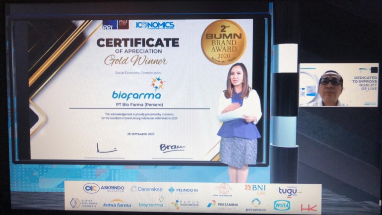 BUMN Brand Award 2020 Iconomics