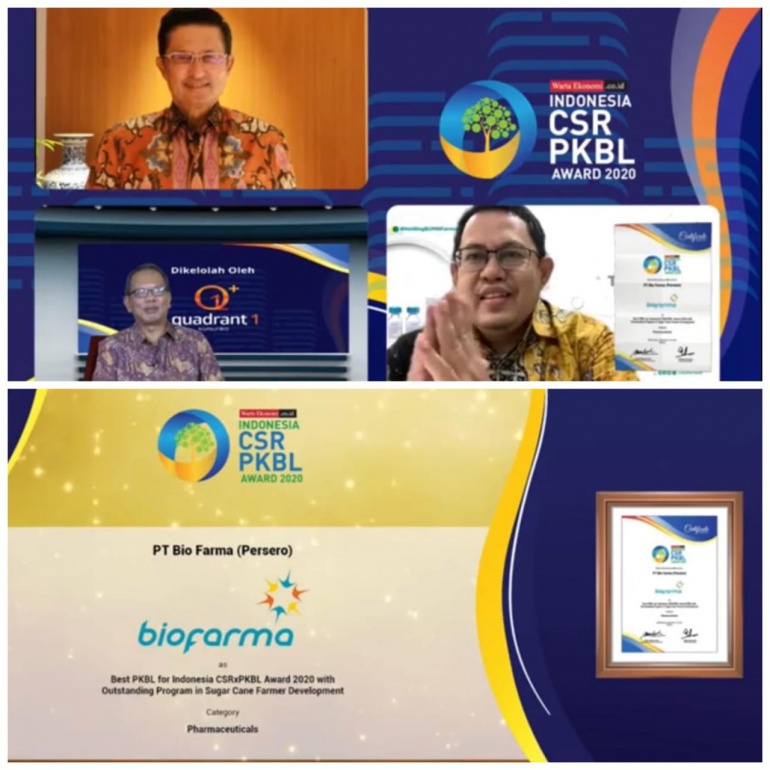 Penghargaan CSR PKBL